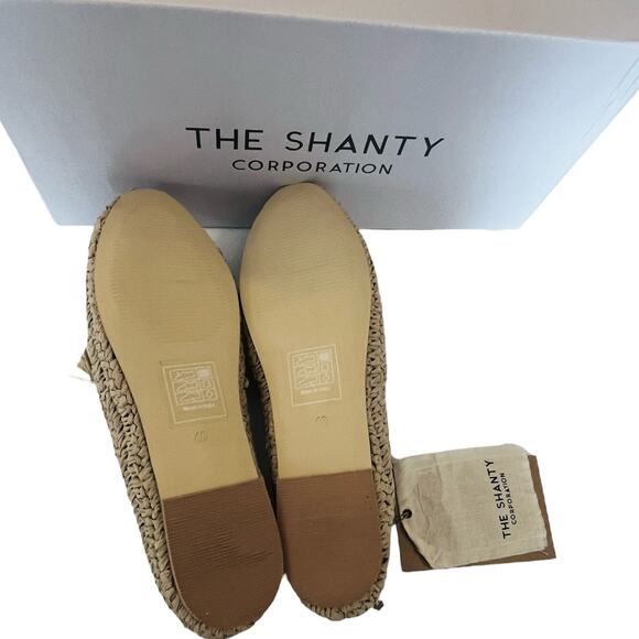 NEW Moroccan Raffia MIAMI LOAFERS SHOES Women's 40, 9 Natural Slip On Moccasin - Picture 6 of 11